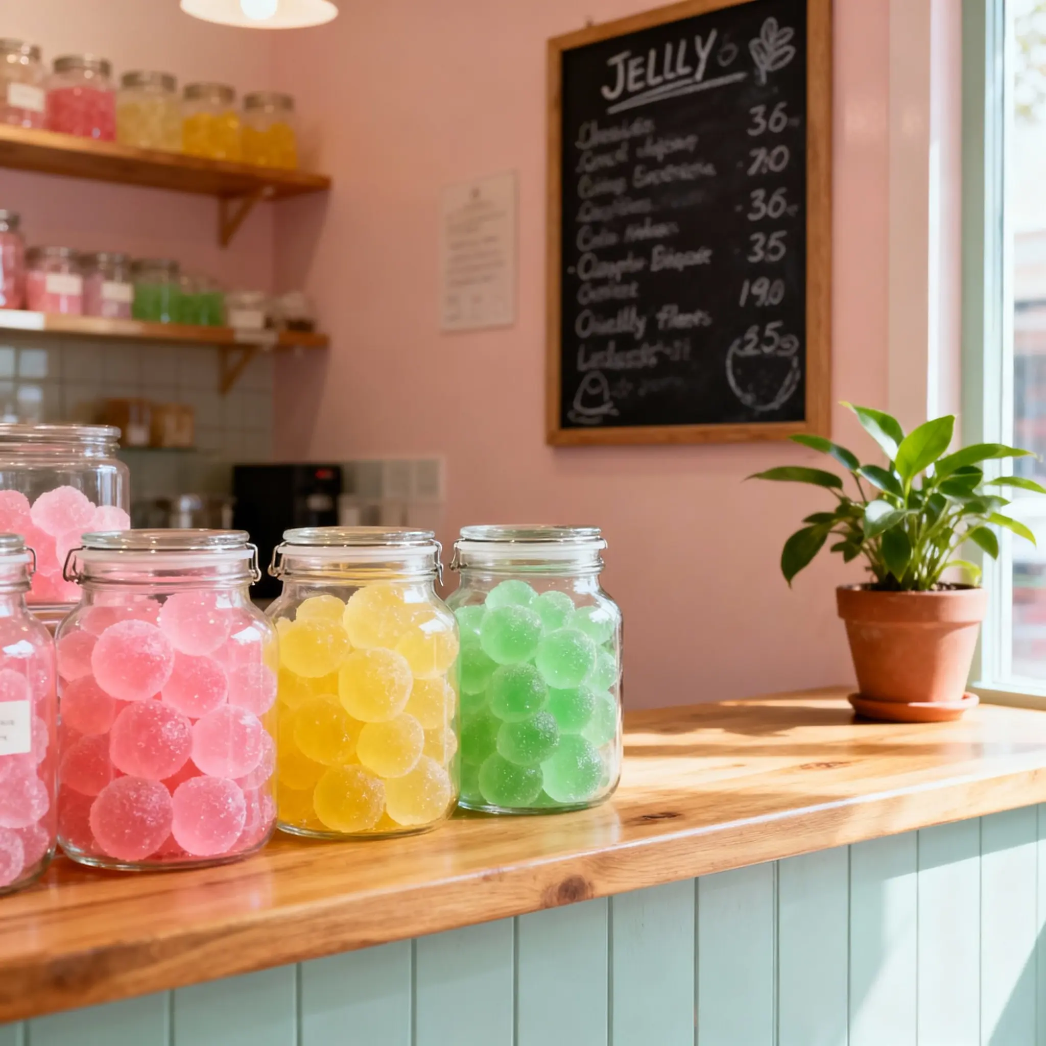 Illustration of artisans crafting marmalade